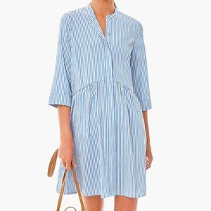 Tuckernuck Blue Stripe Royal Shirtdress